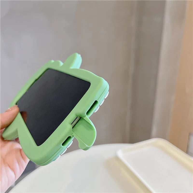 Kawaii Dinosaur 3D iPhone Case