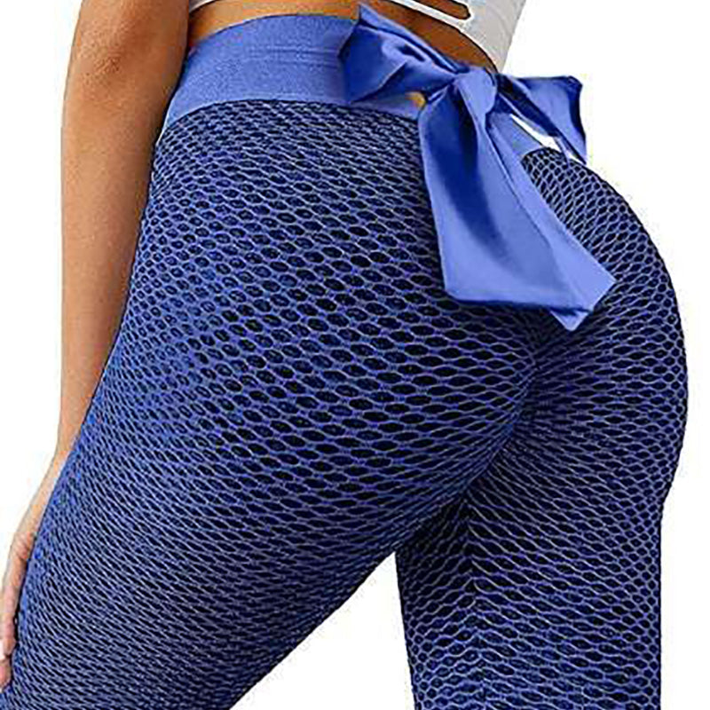 Bow-Knot High Waist Women's Yoga & Workout Leggings
