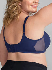 Airy Zero CrossOver Bra Navy Plus