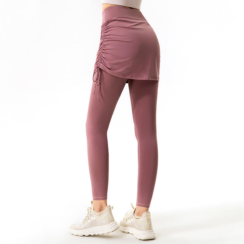 2 In 1 High Waist Tummy Control Women's Sports & Yoga Leggings