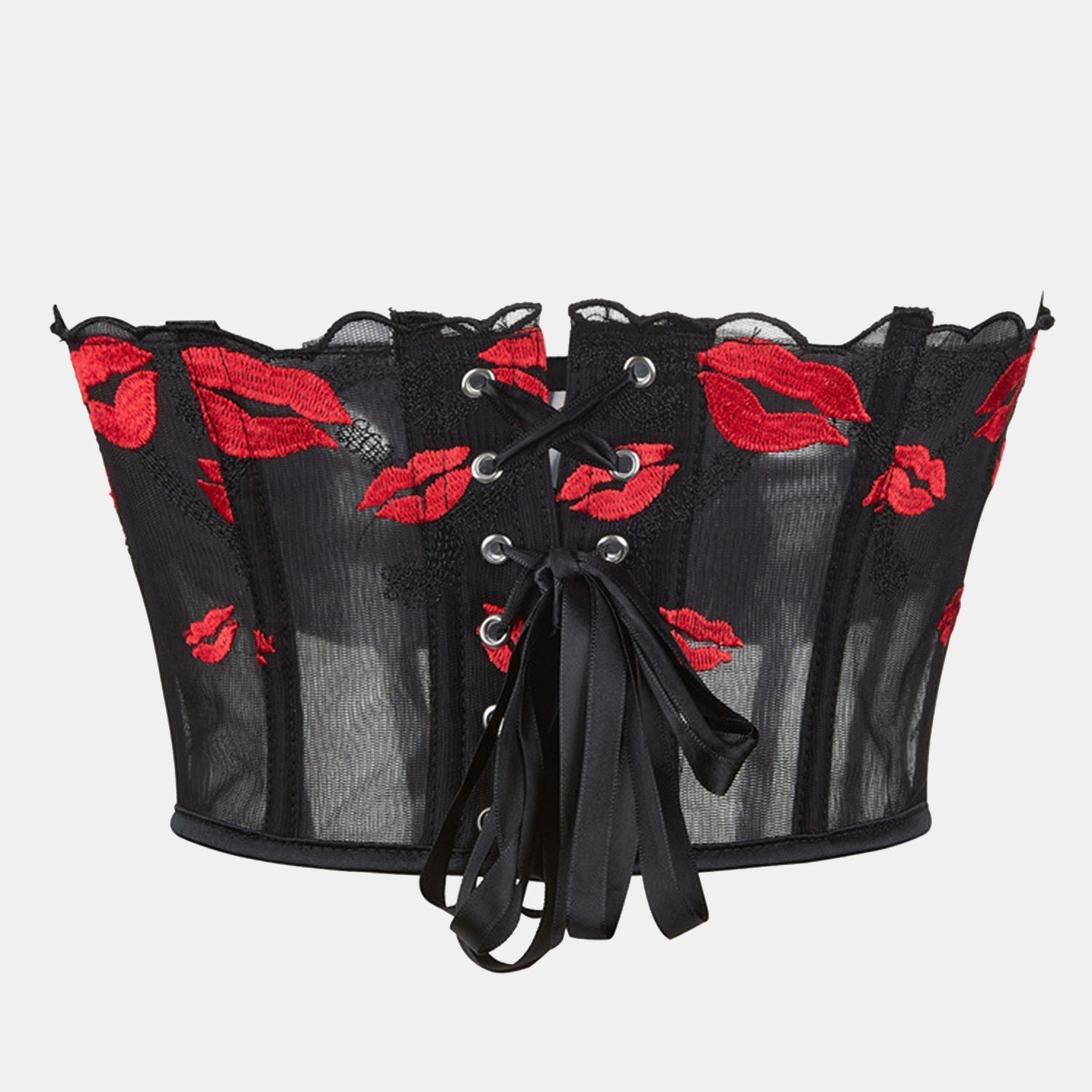 Mesh Overbust Corset - Hepzibah