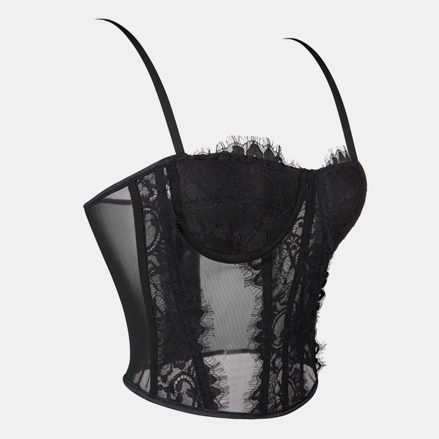 Mesh Corset Cami Top - Zoe