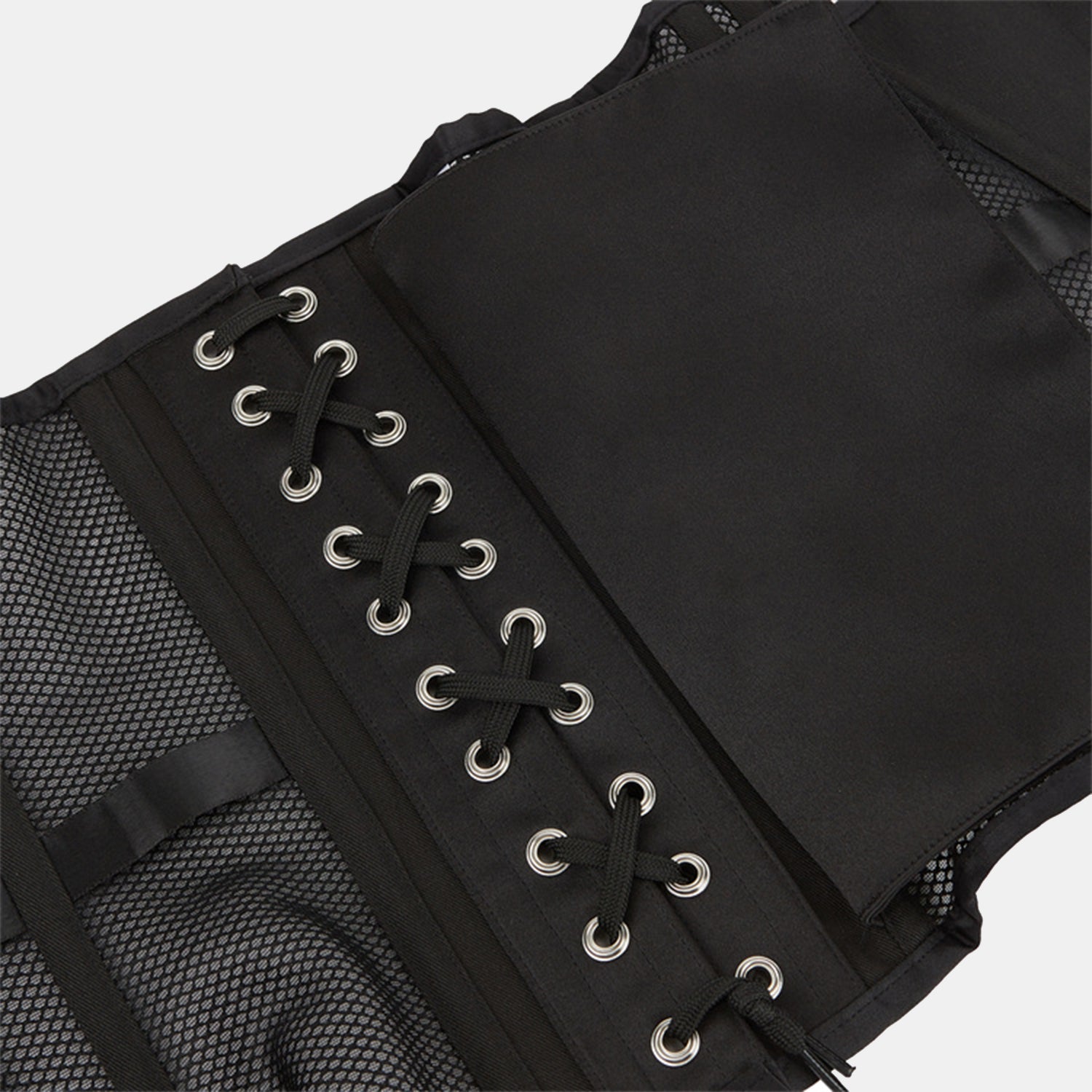 Mesh Underbust Waist Trainer Corset - Amber