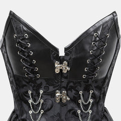 Gothic Overbust Corset - Parca