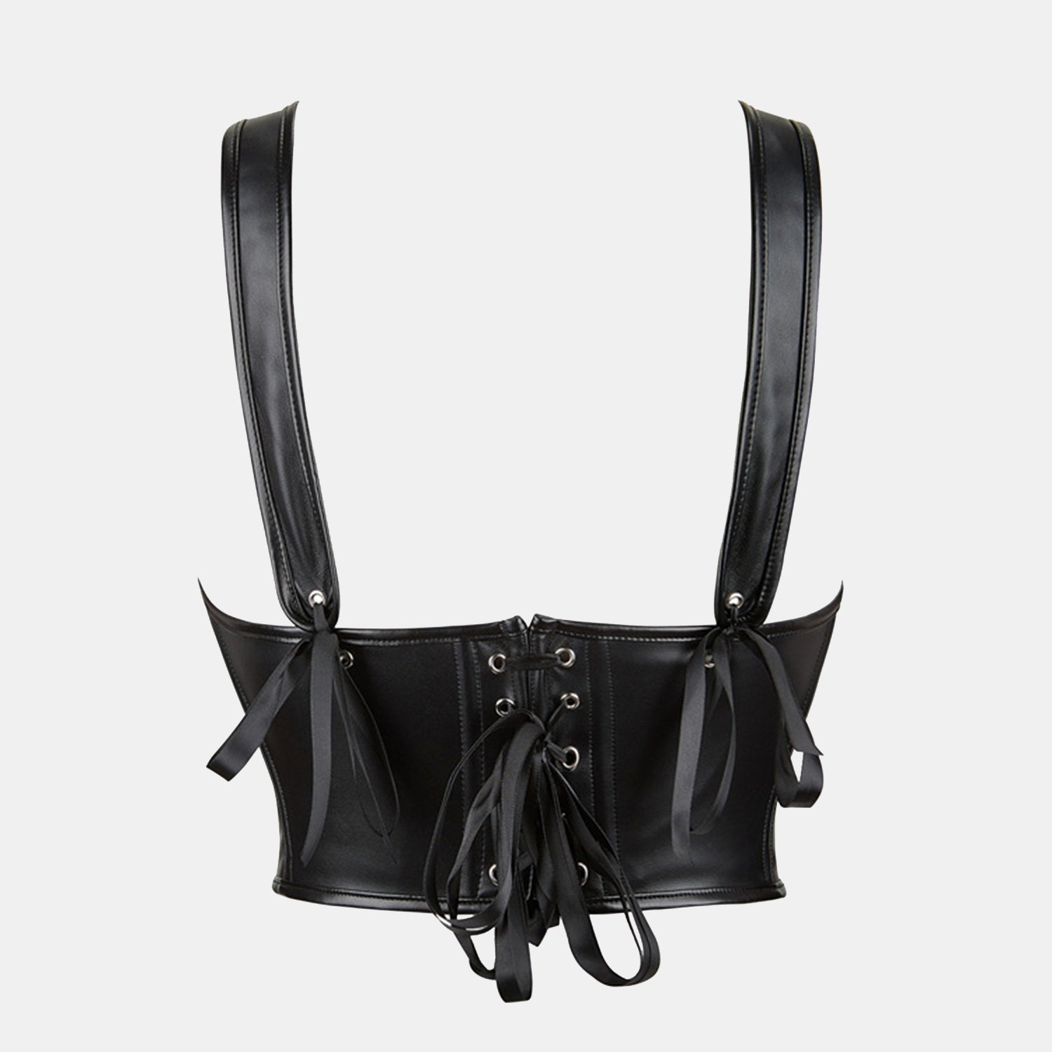 Leather Corset Top - Bena