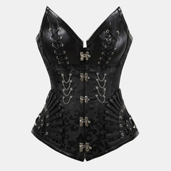 Gothic Overbust Corset - Parca