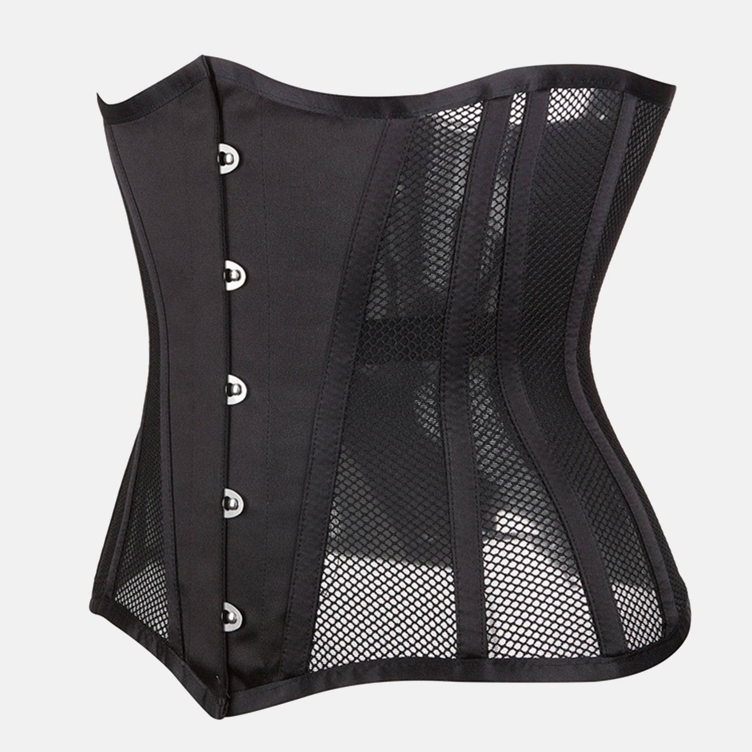Mesh Underbust Waist Trainer Corset - Amber