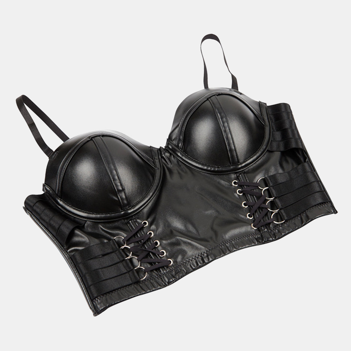 Leather Corset Cami Top - Melena