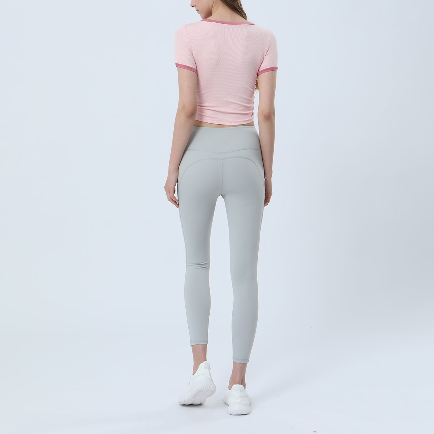 Color Block Short Sleeve Top