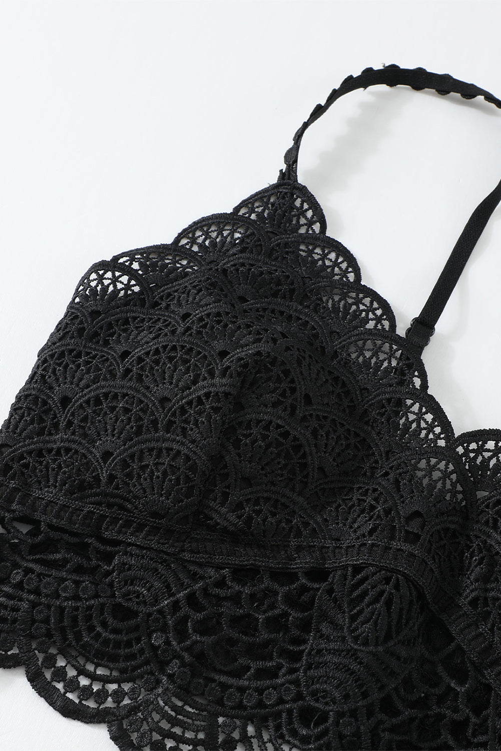Chic Black Sunrise to Sunset Lace Bra