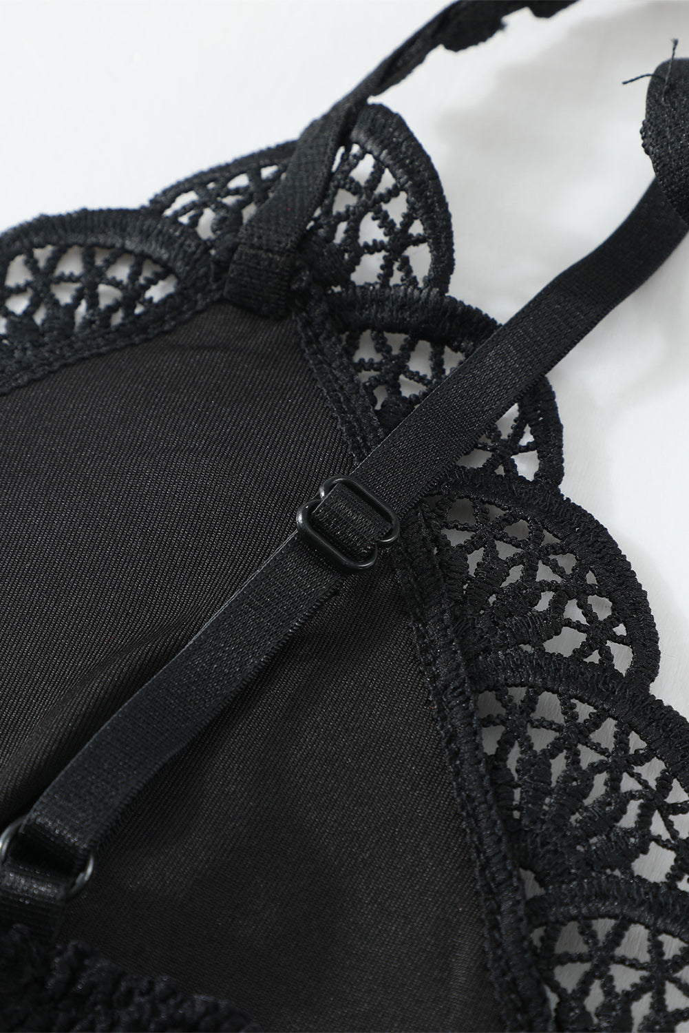 Chic Black Sunrise to Sunset Lace Bra