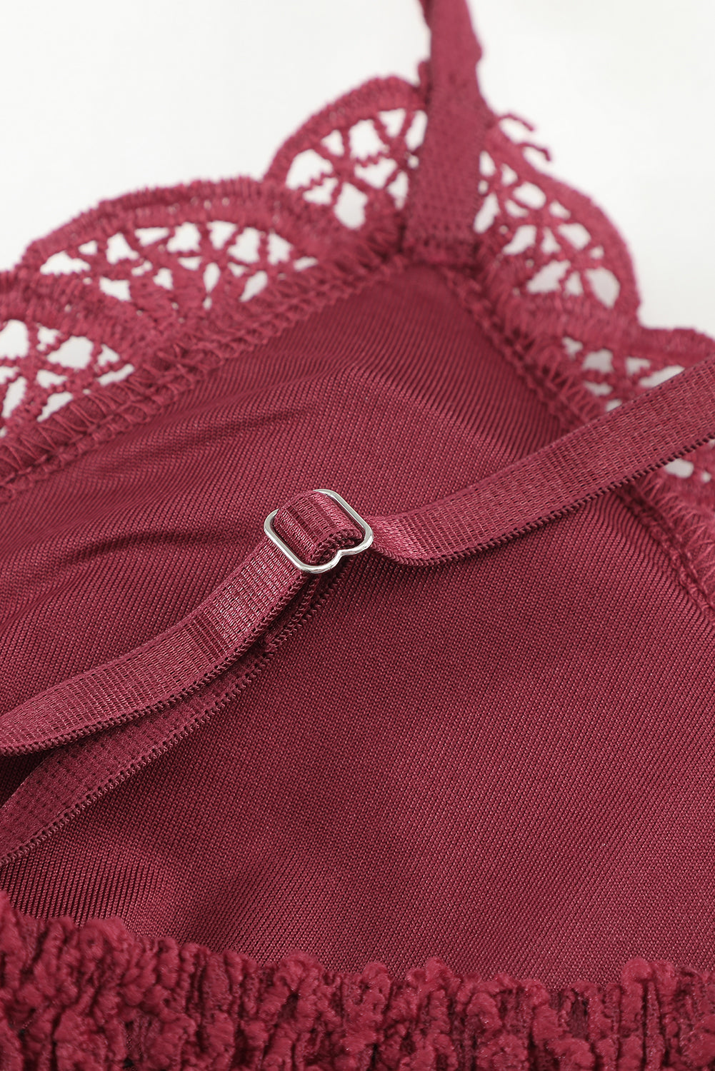 Chic Wine Sunrise to Sunset Lace Bra