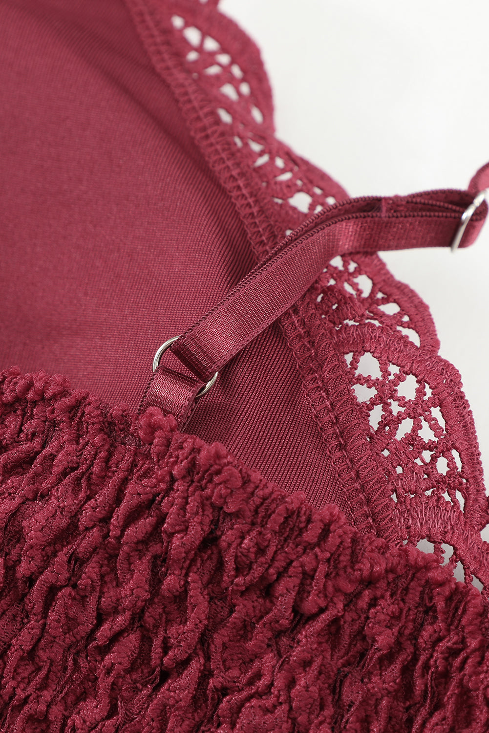 Chic Wine Sunrise to Sunset Lace Bra