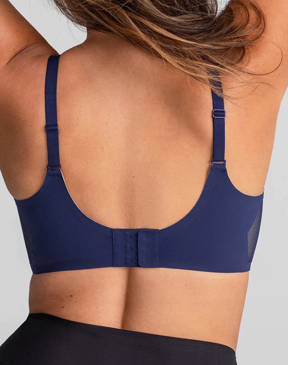 Airy Zero CrossOver Bra Navy
