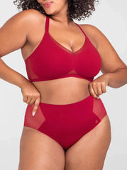 Airy Zero CrossOver Bra Ruby Plus