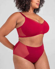 Airy Zero CrossOver Bra Ruby Plus