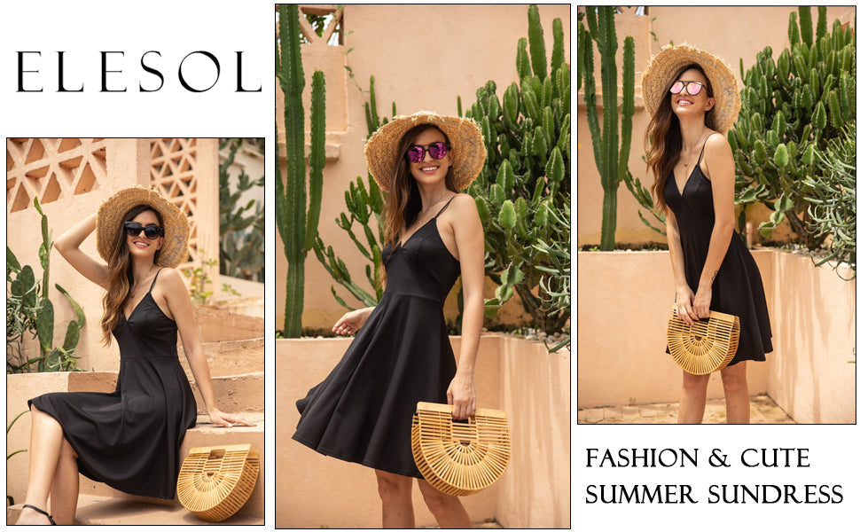 Backless Swing Dress