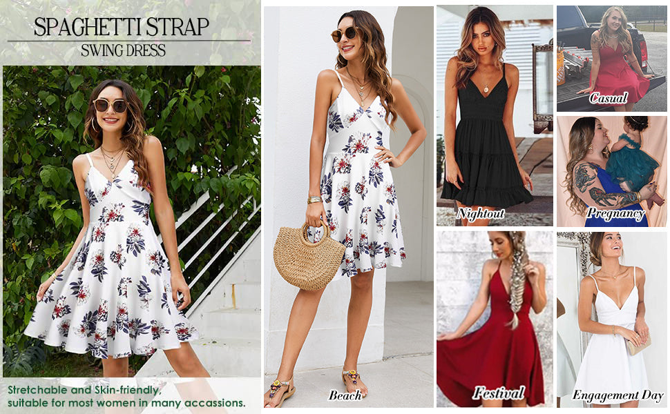 Backless Swing Dress