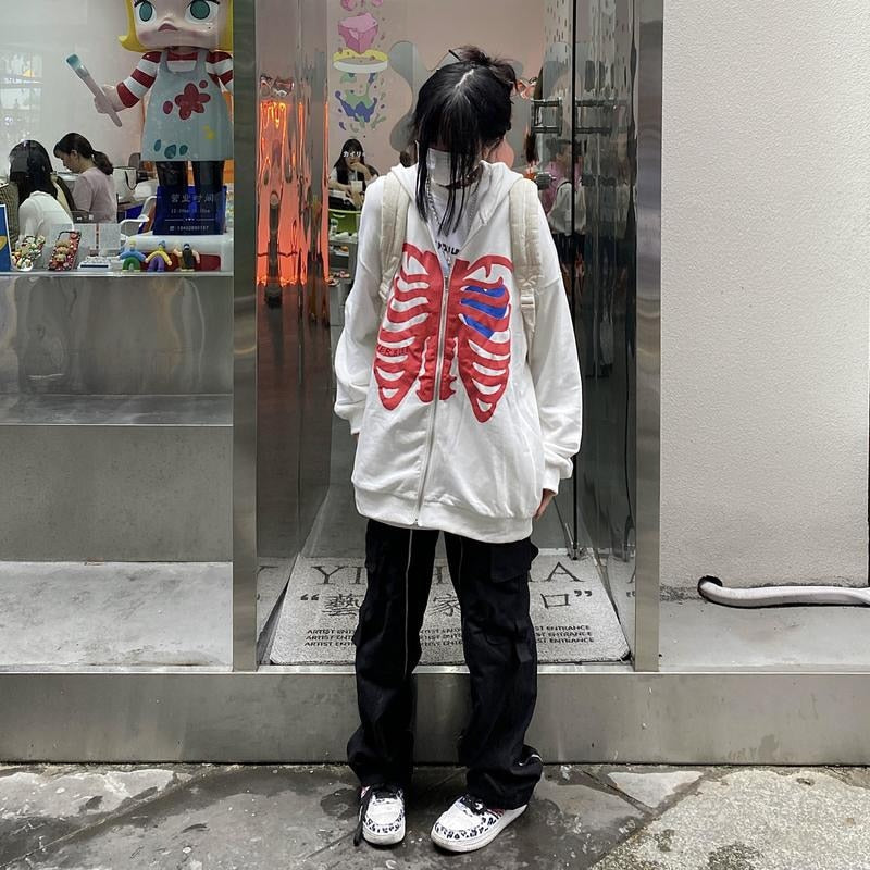 Y2k Aesthetic Harajuku Emo Hoodie