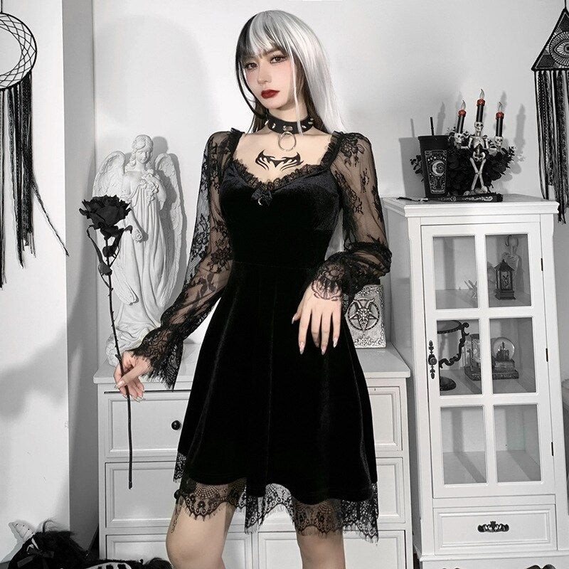 Vintage Gothic Dress