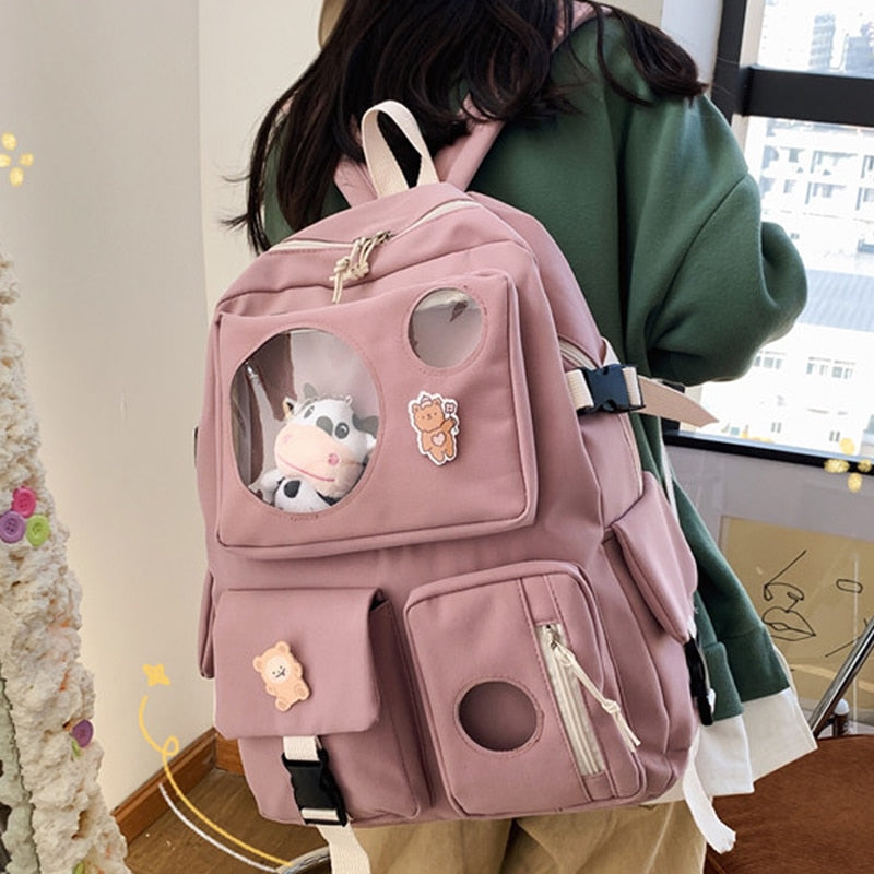 Cute Nylon Backpack