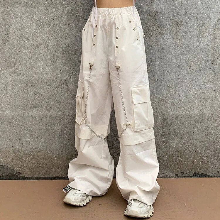 Harajuku Wide Cargo Pants