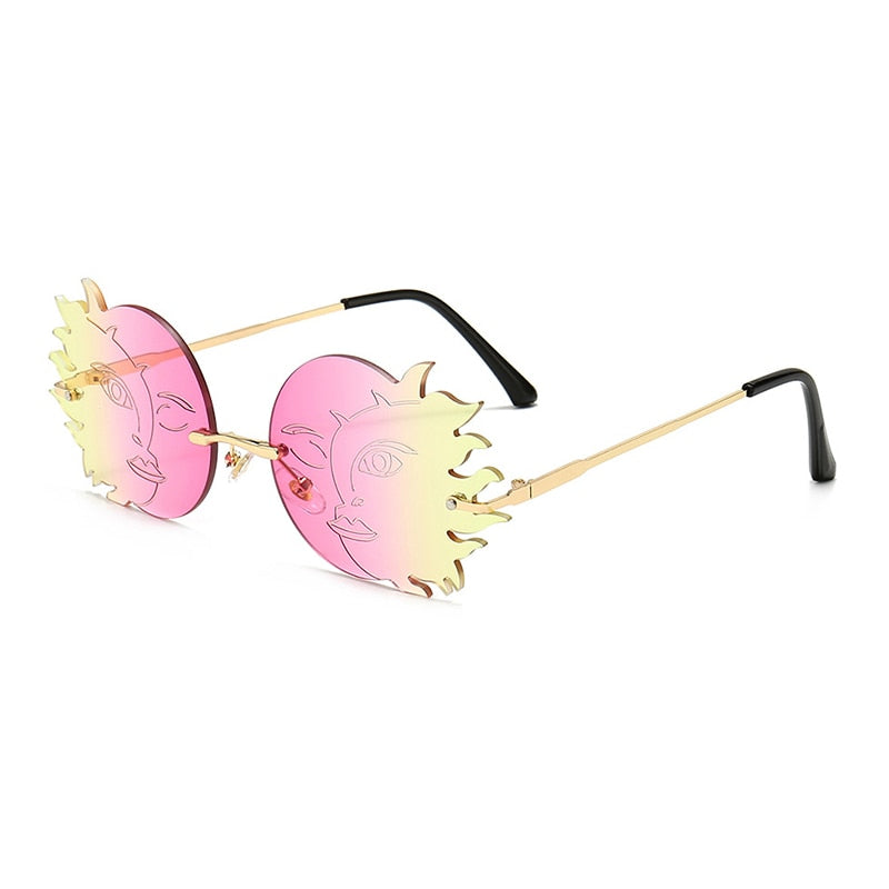 Polygonal Smiley Sunglasses