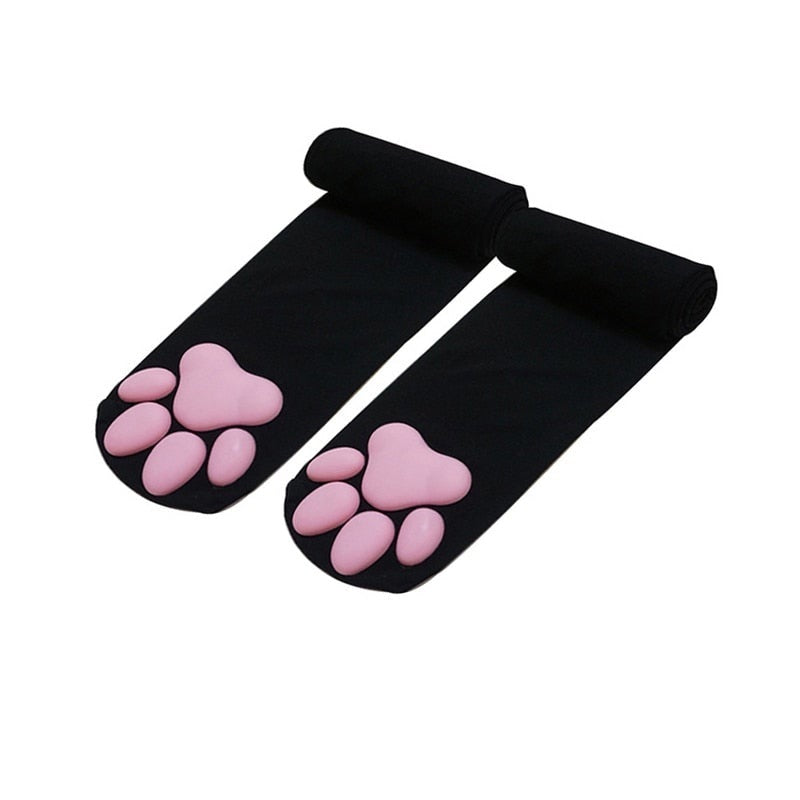 Cat Paw Anime Stockings