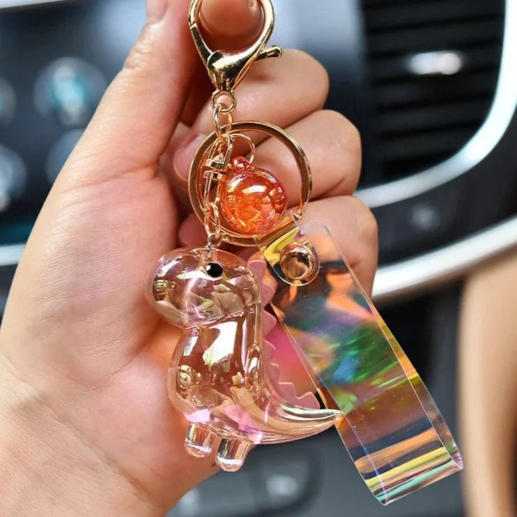 Cartoon Dinosaur Doll Keychain