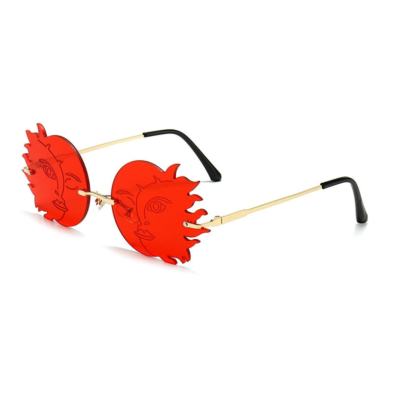 Polygonal Smiley Sunglasses