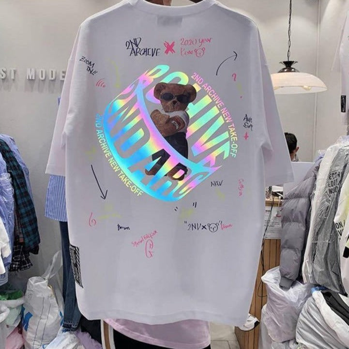 Harajuku Reflective T-shirt