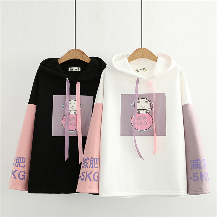 Cute Anime Cat Hoodie
