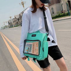 Clear Pocket Ita Bag