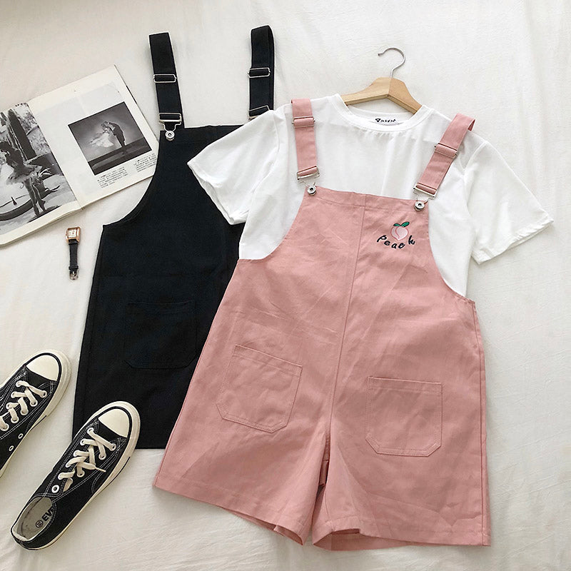 Summer Streetwear Overalls