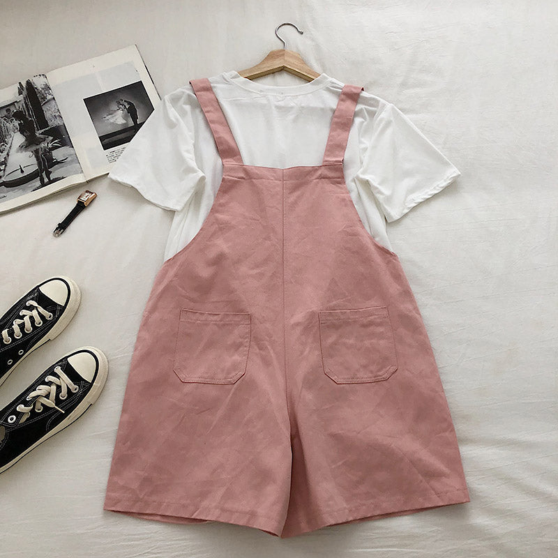 Summer Streetwear Overalls