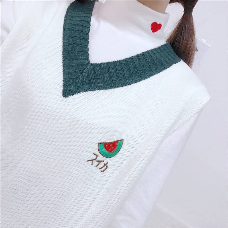 Kawaii Fruit Ulzzang Girl Sweater
