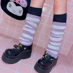 Y2K E-girl Goth Leg Warmers