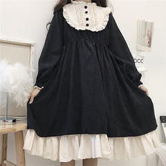 Vintage Style Black Dress
