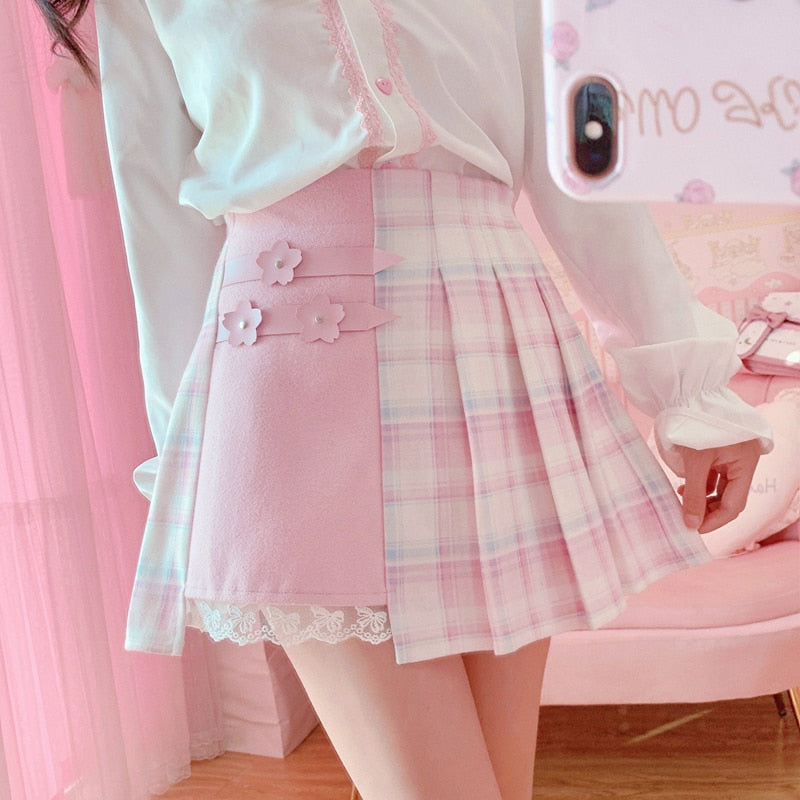 School Girl Korean Skirt
