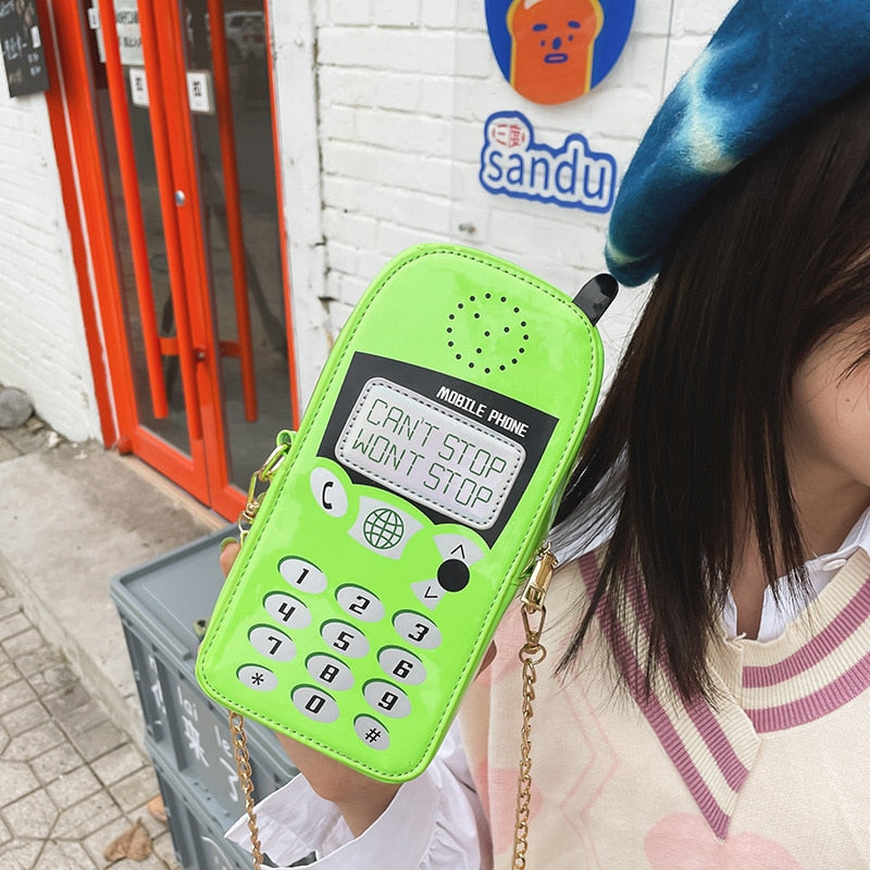 Mobile Phone Shape Shoulder Bag