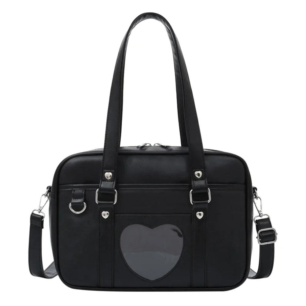 Japanese Heart Student Shoulder Bag