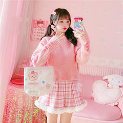 Winter Kawaii Mini Skirt