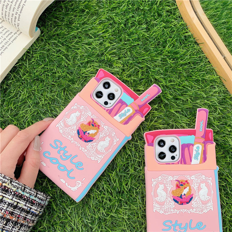 Cartoon Cigarettes iPhone Case