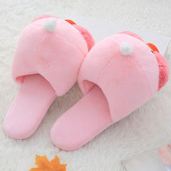 Kawaii Plush Ducks Slippers