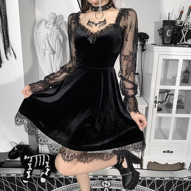 Vintage Gothic Dress