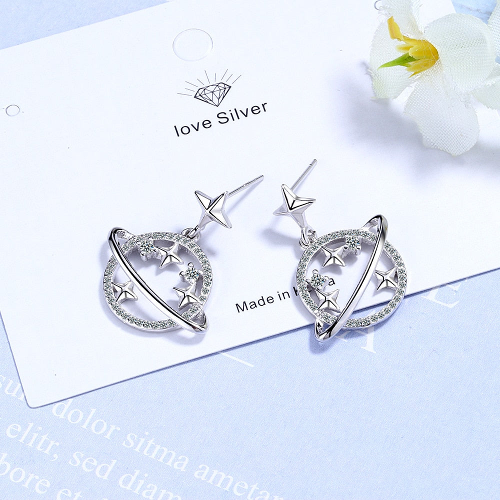 Planet & Stars Earrings