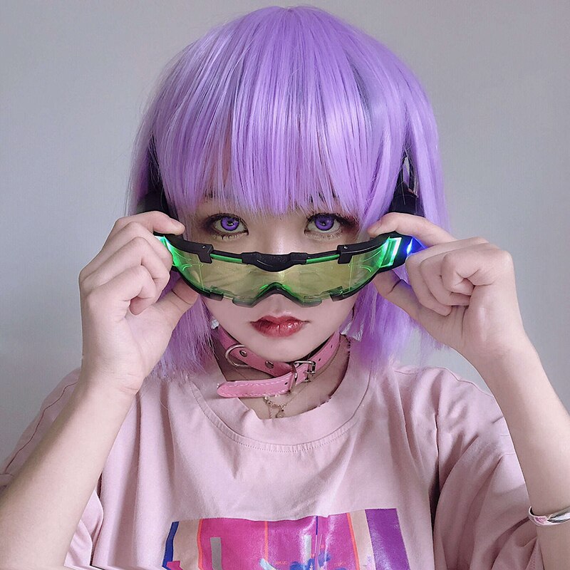 Cyberpunk LED Glasses