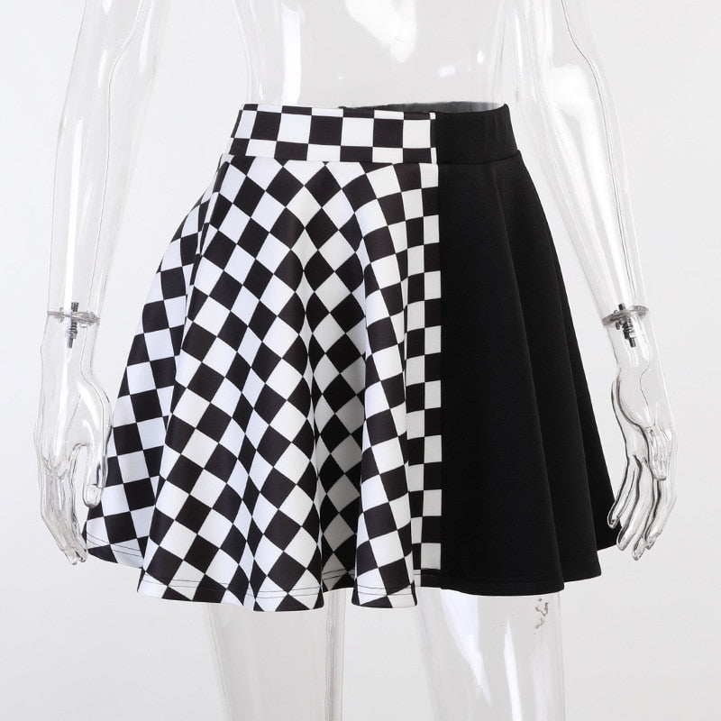 Y2k Harajuku Dark Skirt