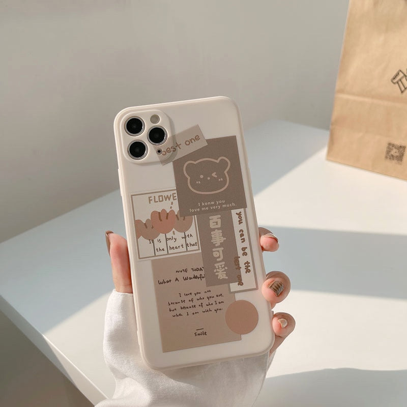 Chocolate Bear iPhone Case