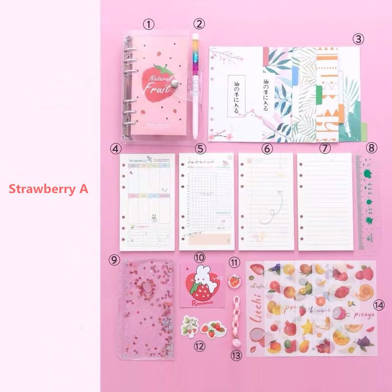 Berry Blossom Planner Set